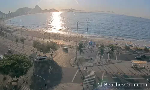 Copacabana Beach in Rio de Janeiro