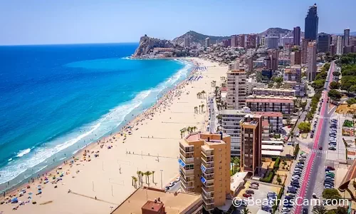 Poniente Beach in Benidorm