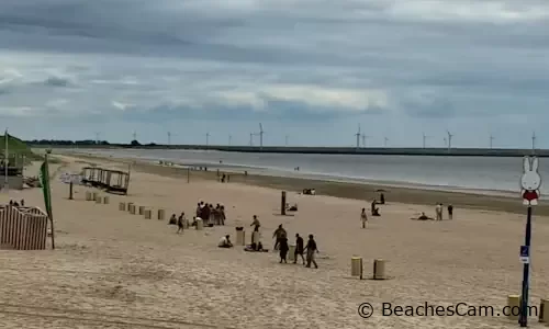 Rockanje Beach of the North Sea