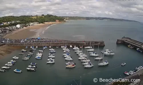 Saundersfoot Harbour and Beach