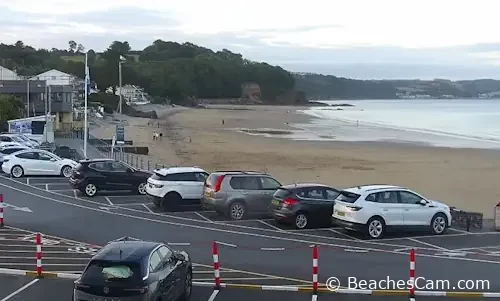 Saundersfoot Harbour and Main Beach