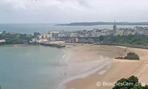 Tenby Harbour and Beach