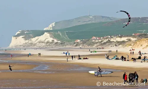 Wissant Beach on Dover Strait