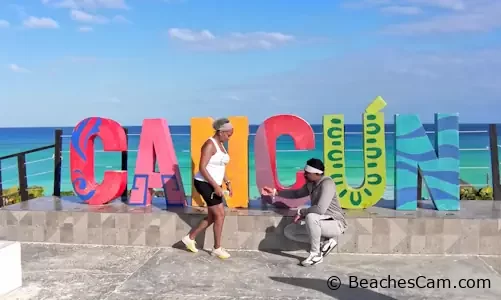 Cancun Beach in Mexico