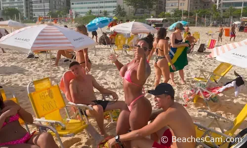 Ipanema Beach in Rio de Janeiro