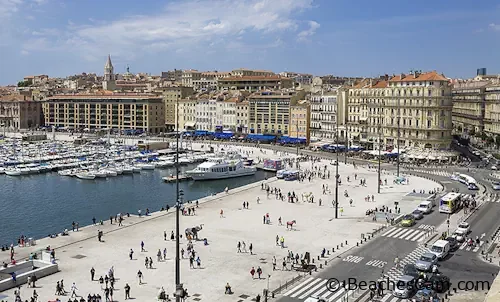 Harbor of Marseille Vieux-Port