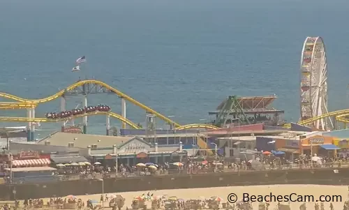 Santa Monica Beach and Pier