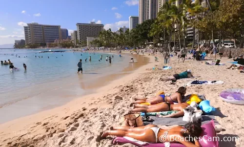 Waikiki Beach in Honolulu